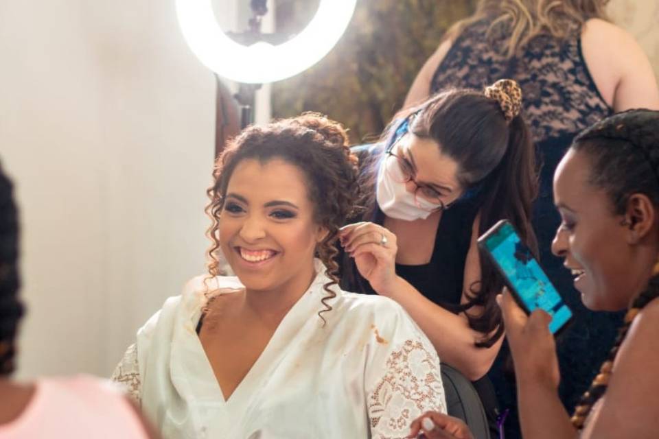 Making off - Noiva Denise