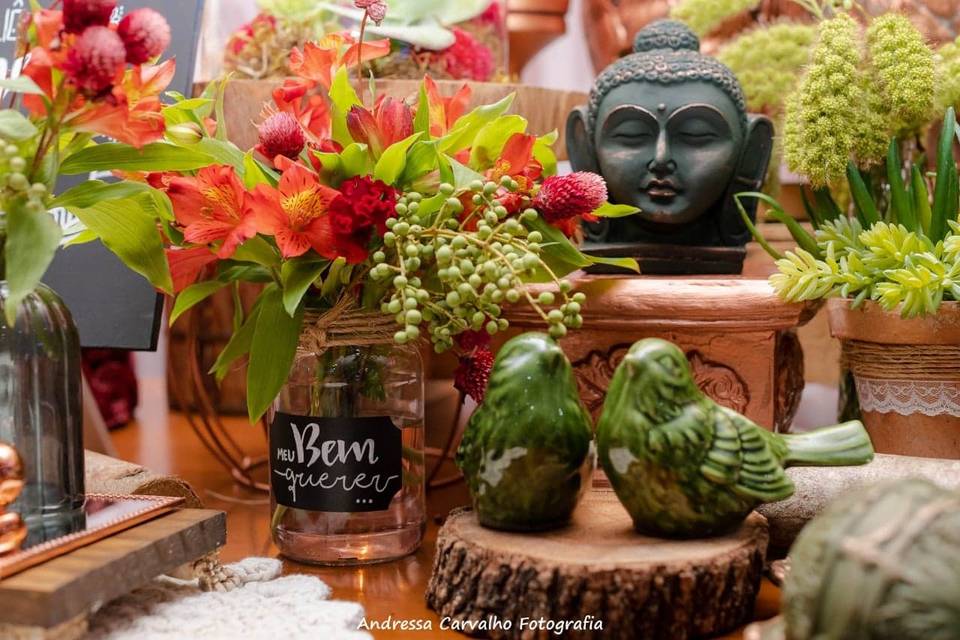 Detalhe da Mesa de Doces