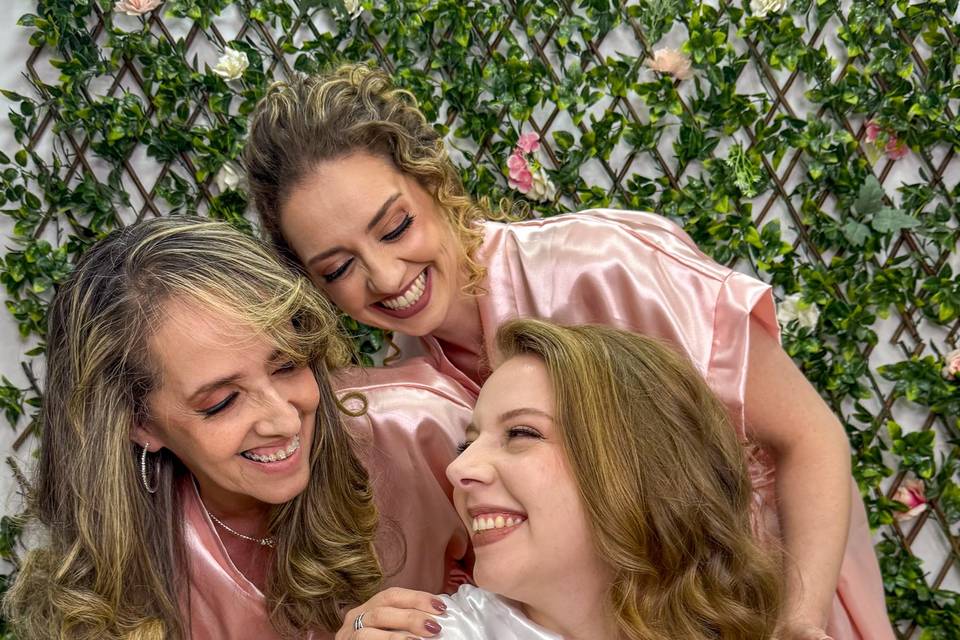 Making-of com familiares