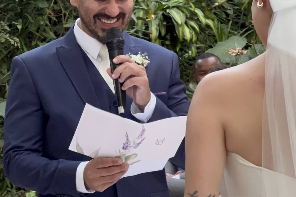 Cerimônia de casamento