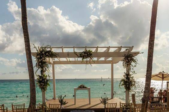 Casamento frente ao mar