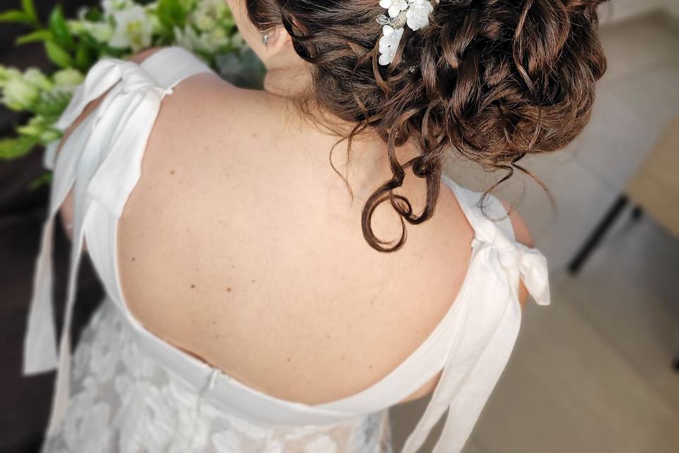 Penteado para Cacheadas