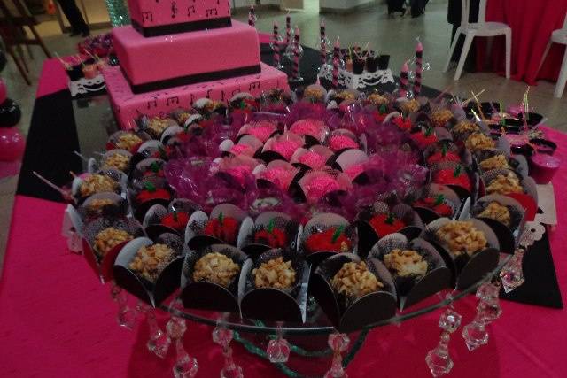 Doces variados