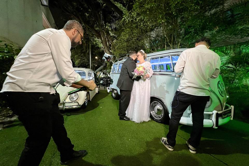 Casamento com Dois carros