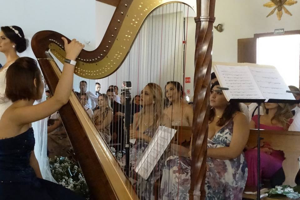 Menina da Harpa