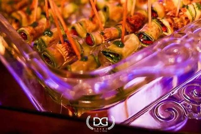 Canapés veganos