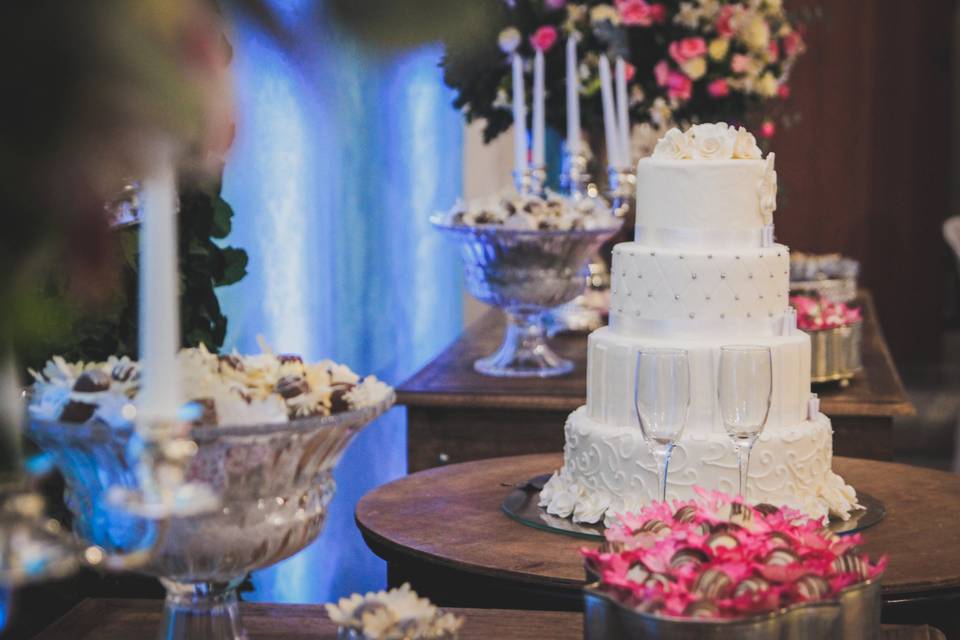 Casamento Azul e Rosa