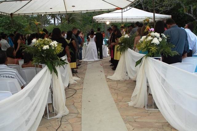 Casamento no local