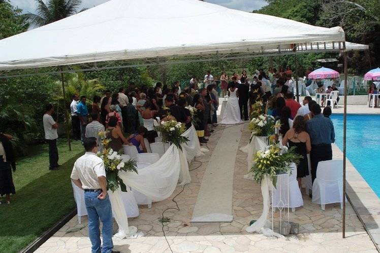 Casamento no local