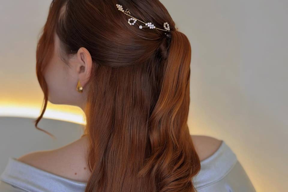 Penteado Semi preso