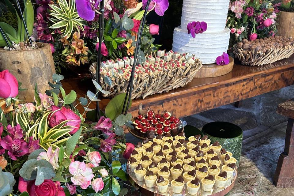 Detalhes da Mesa de Doces