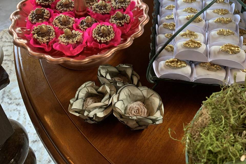 Detalhes da Mesa de Doces