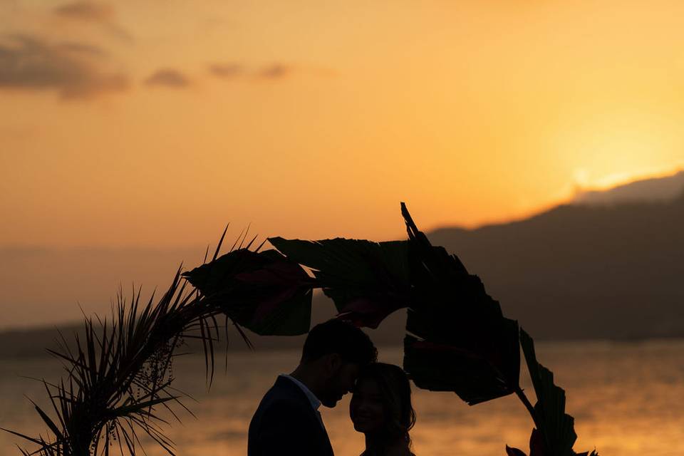 Por do sol sempre sendo lindo