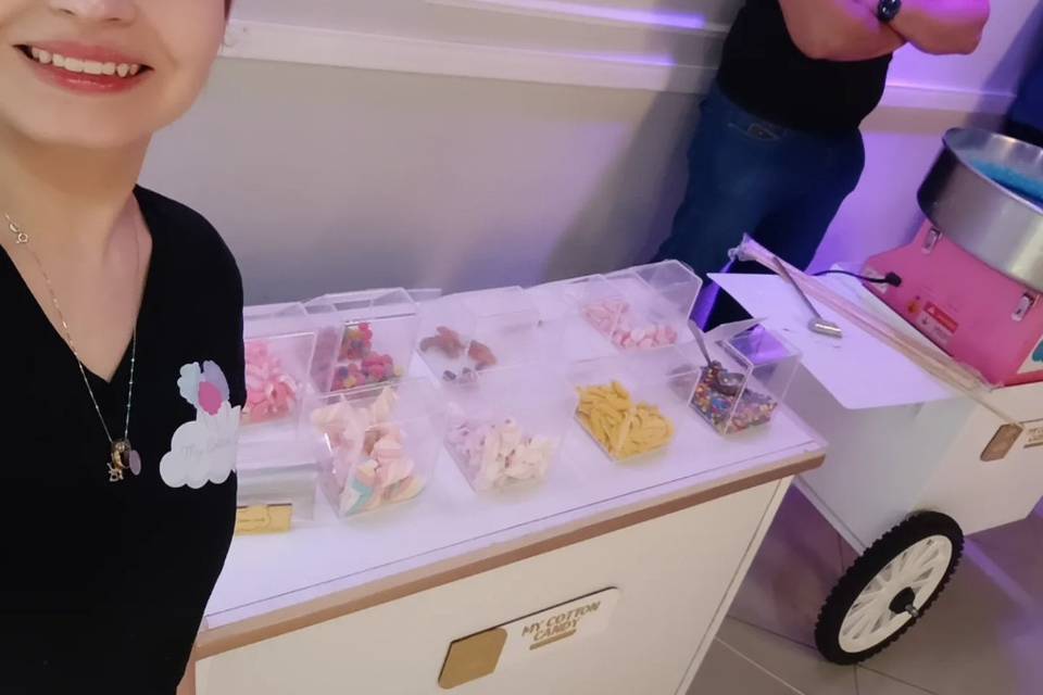 Fini e algodão doce