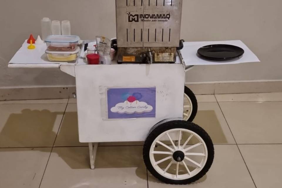 Crepe Suíço no carrinho