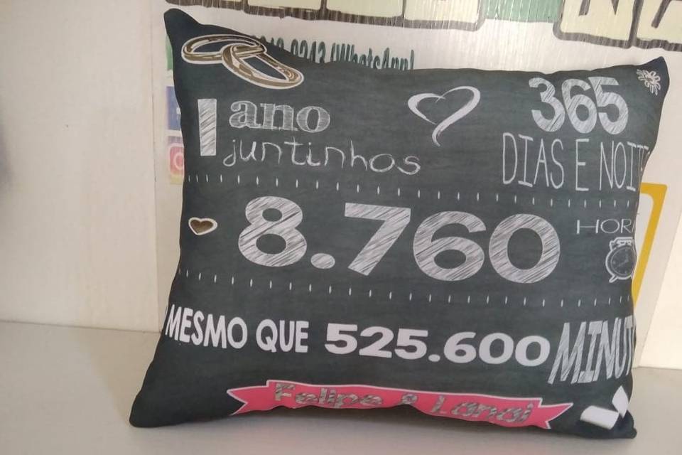 Almofada personalizada