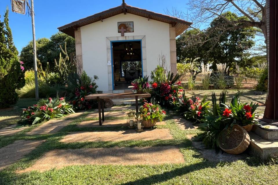Cerimônia em lugar aberto