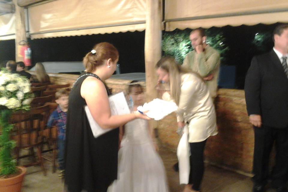 Casamento em restaurante