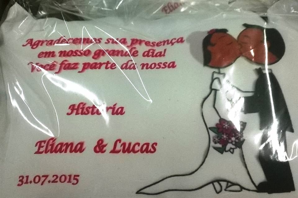 Almofada para casamento