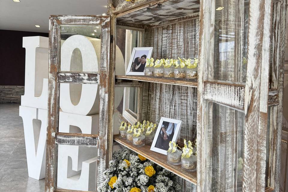 Armário de bem-casados