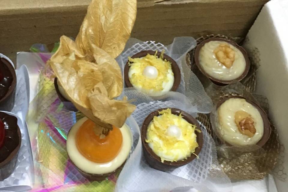 Copinho de chocolate recheado