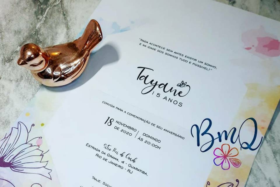 Convite Tayane
