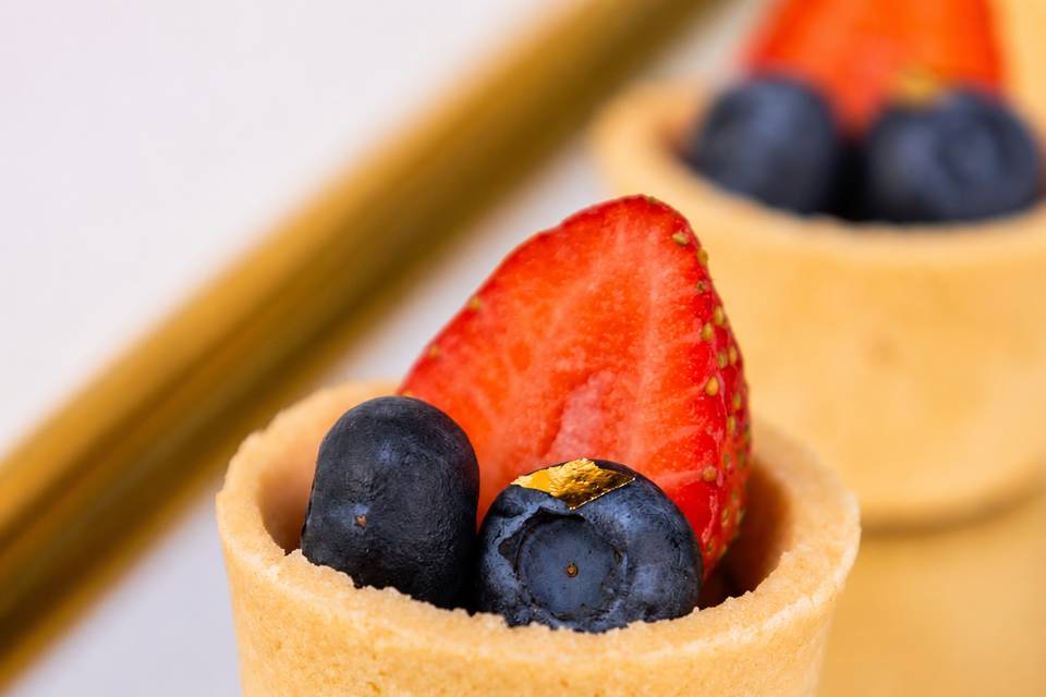 Doces com frutas
