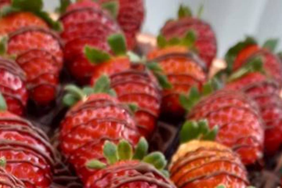 Doces com frutas