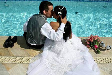 O beijo do casal