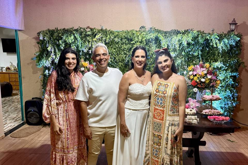 Com os noivos R & K