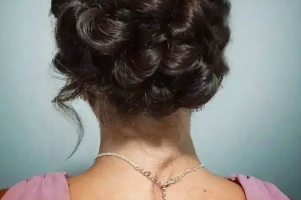 Penteado romântico