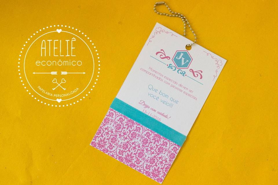 Ateliê Econômico - Papelaria Personalizada