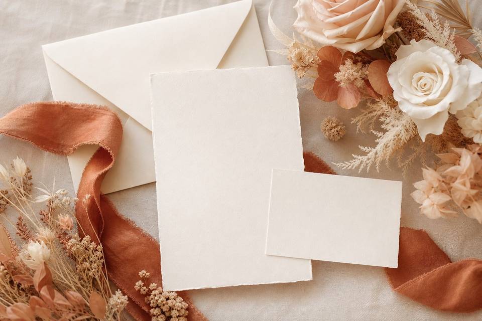 Convite e papelaria