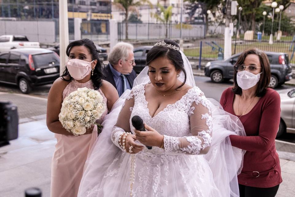 Cerimonialista e Madrinha