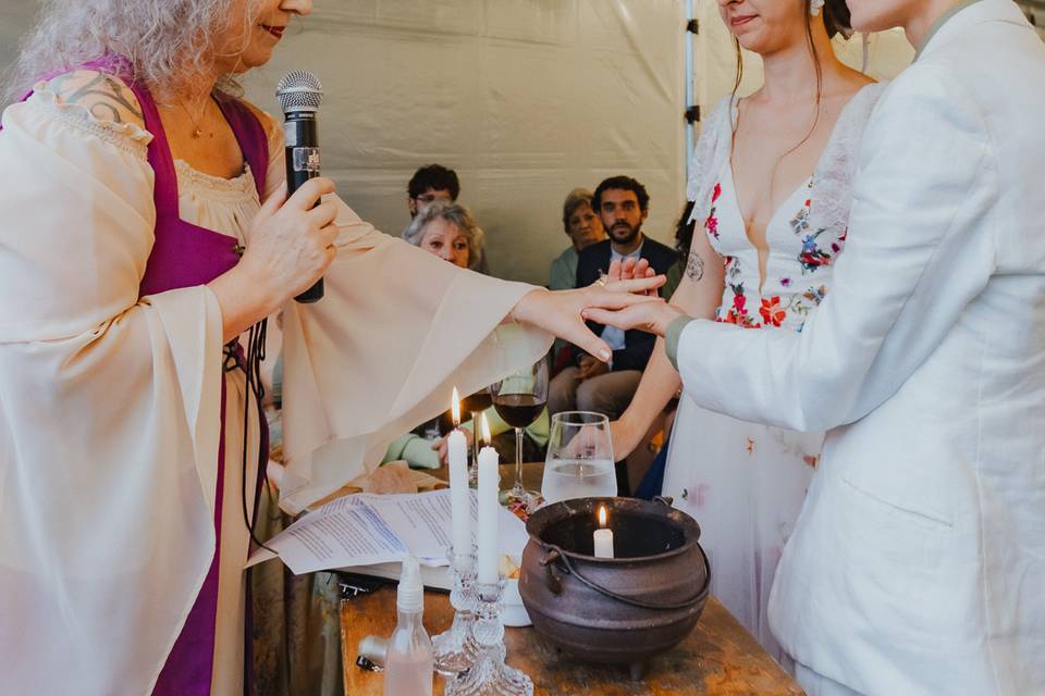 Handfasting - Troca de Aliança