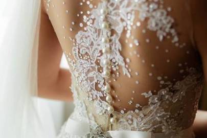 Detalhes do vestido