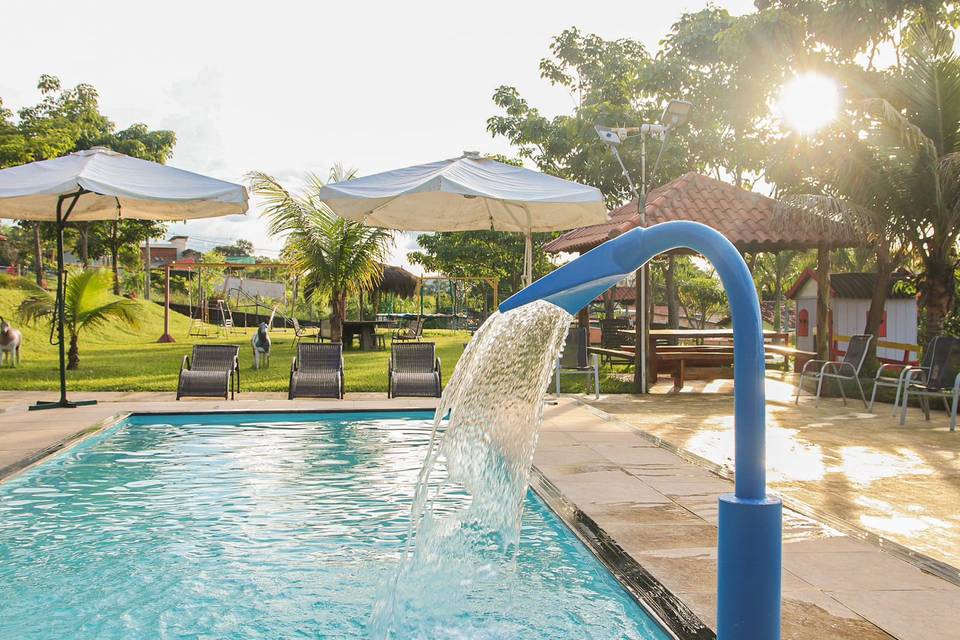 Piscina relaxante