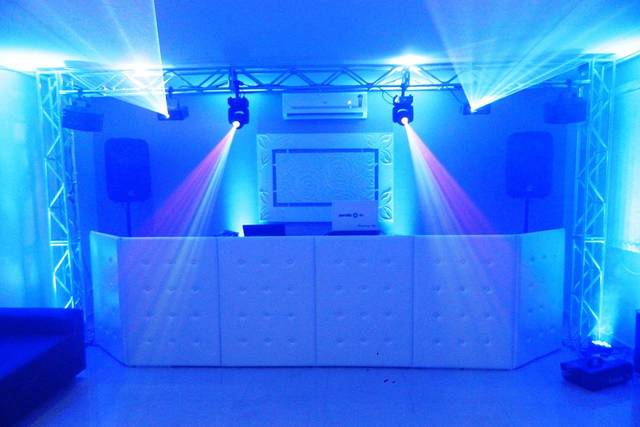 Cabine DJ capitone Branco