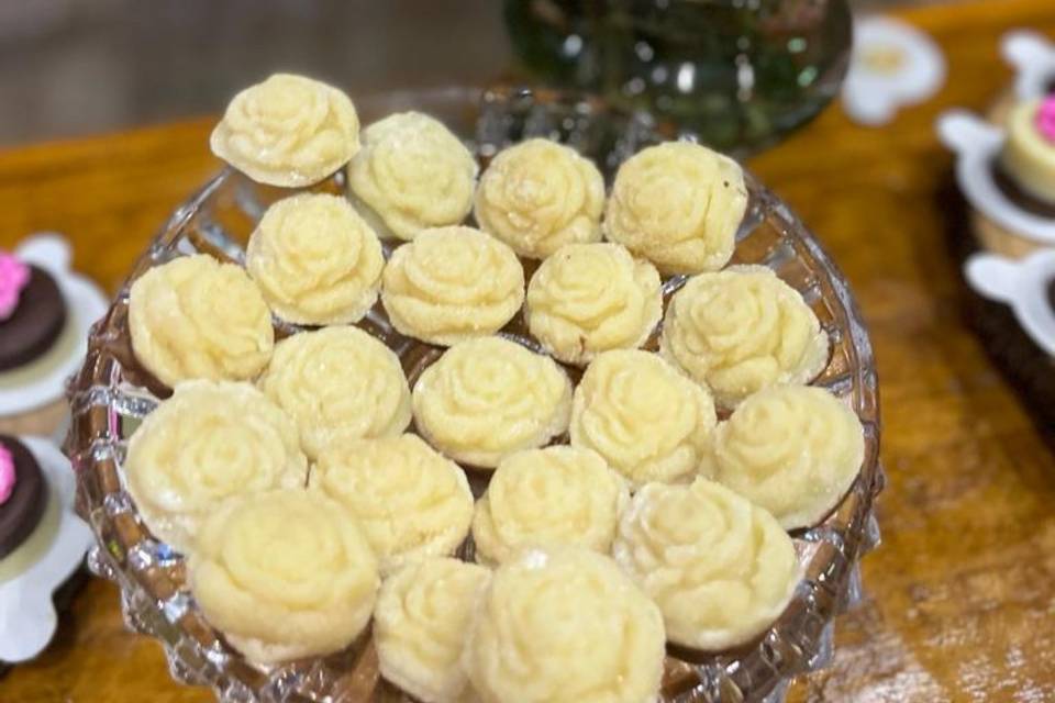 Rosa brigadeiro branco