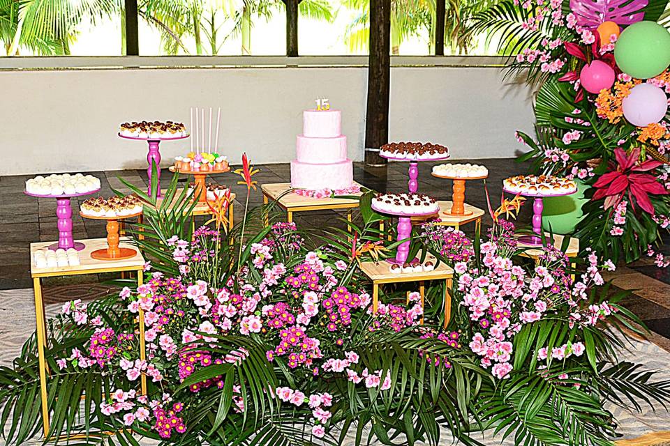 Decoração  1 5 anos
