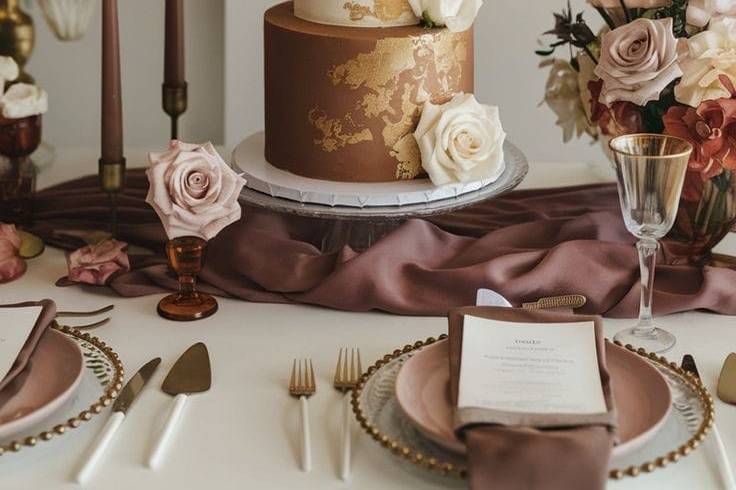 Decoração Rose Gold