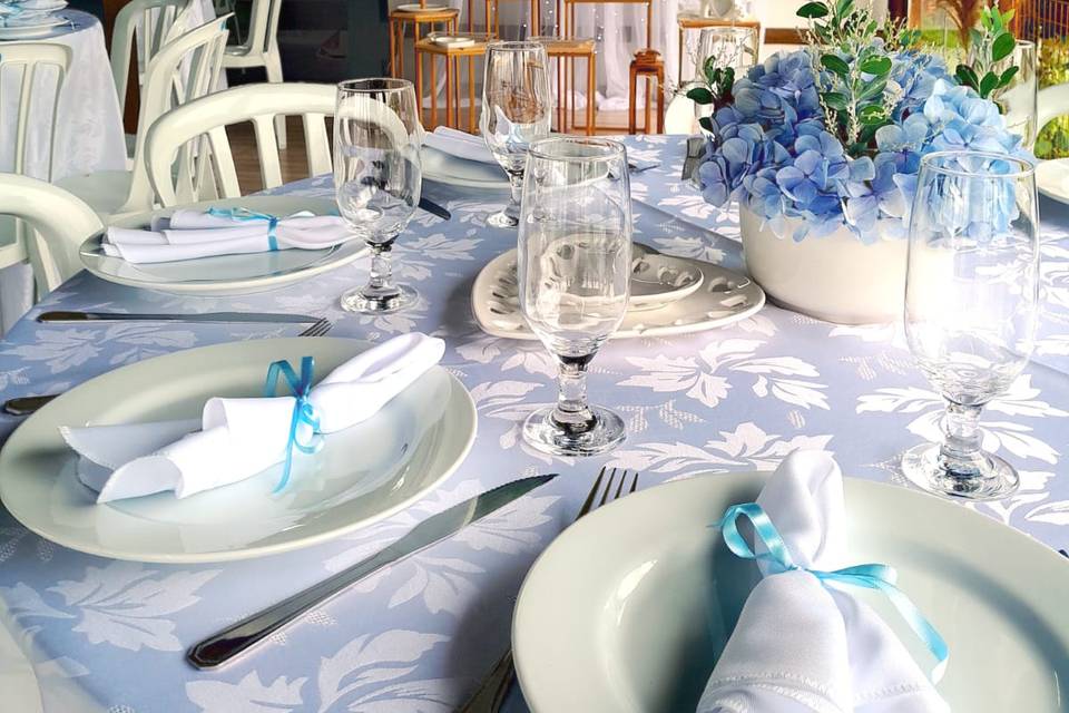 Mesa Posta Jantar Casamento