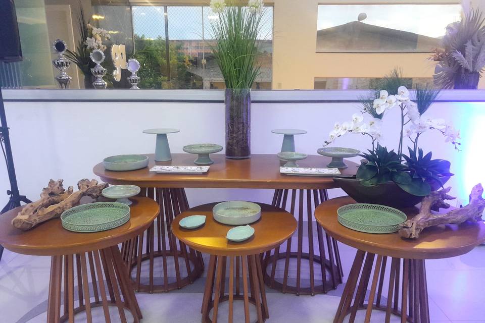 Mesa Central Coquetel