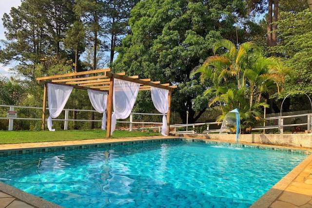Área da piscina