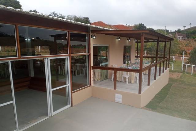 Área externa salão