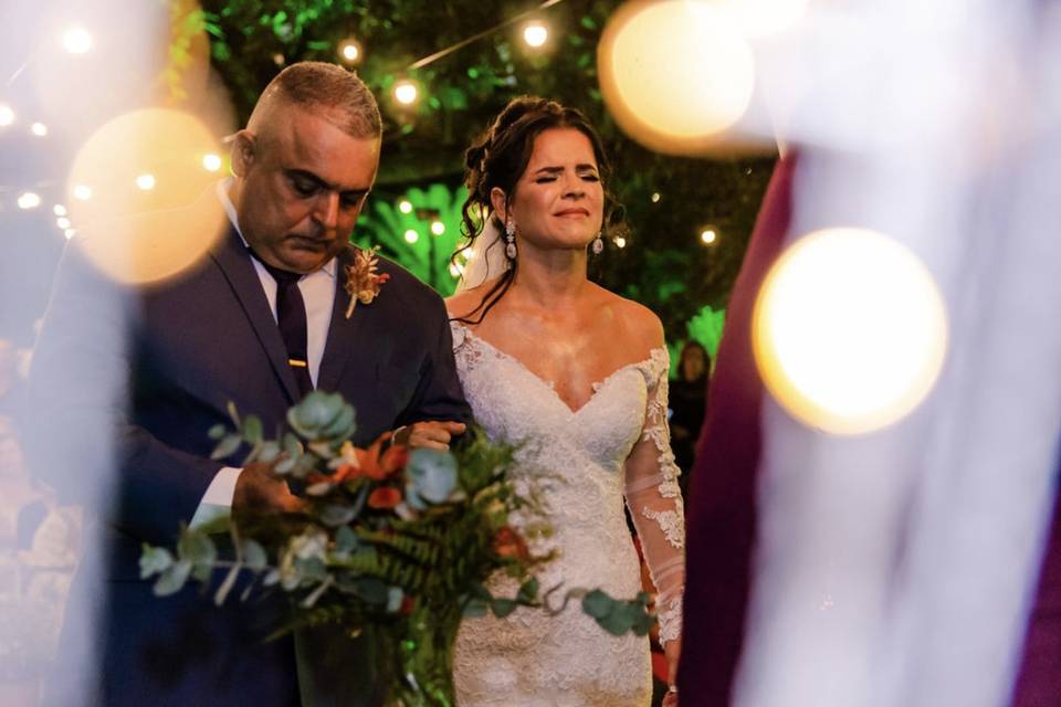 Um casamento cheio de emoção