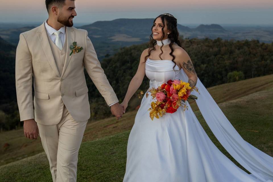 Casamento-Vitória e Leonardo