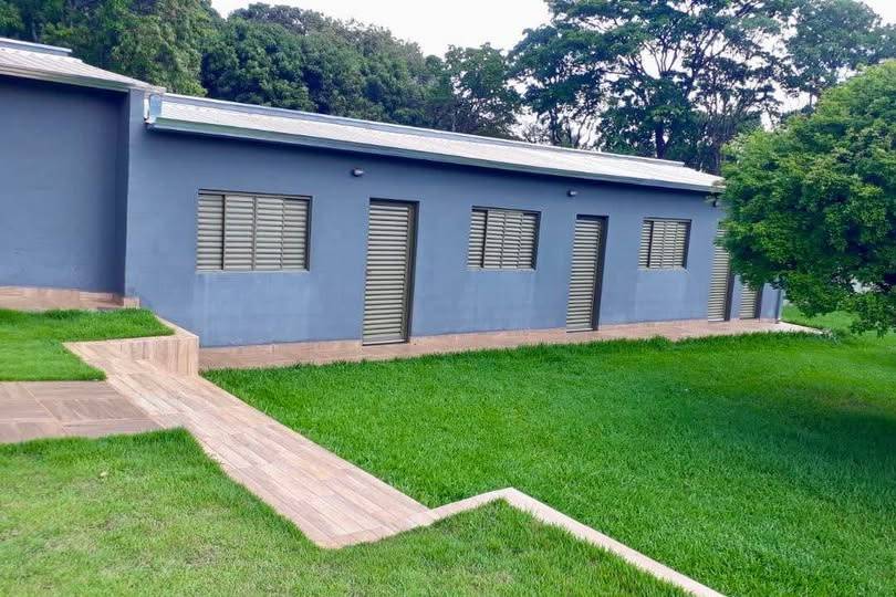 Quartos e área verde