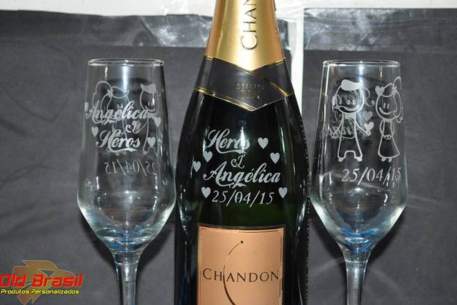 Taças personalizadas par