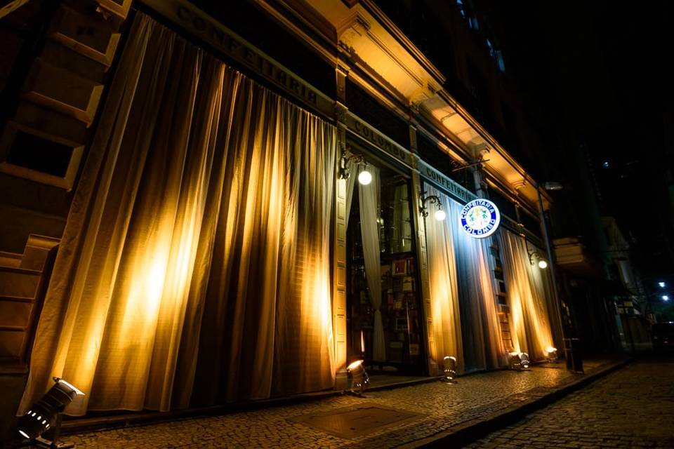 Entrada da Confeitaria.